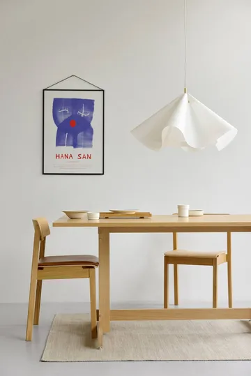 KUMU eettafel - Geolied eiken, 90x160 cm - MOEBE