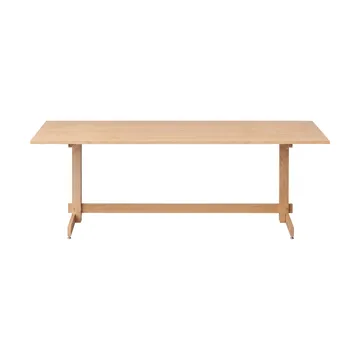 KUMU eettafel - Geolied eiken, 90x220 cm - MOEBE