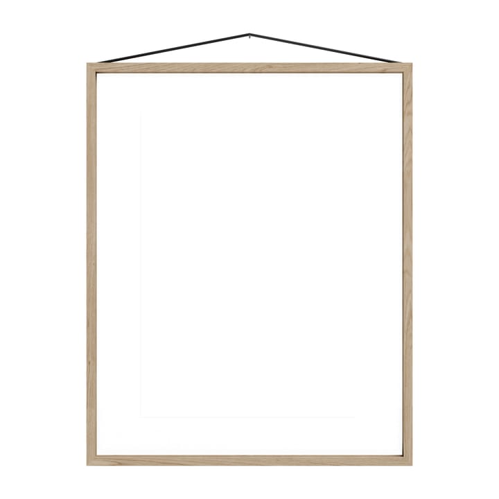 Moebe eikenhouten lijst 40x50 cm - Transparent, Wood, Black - MOEBE