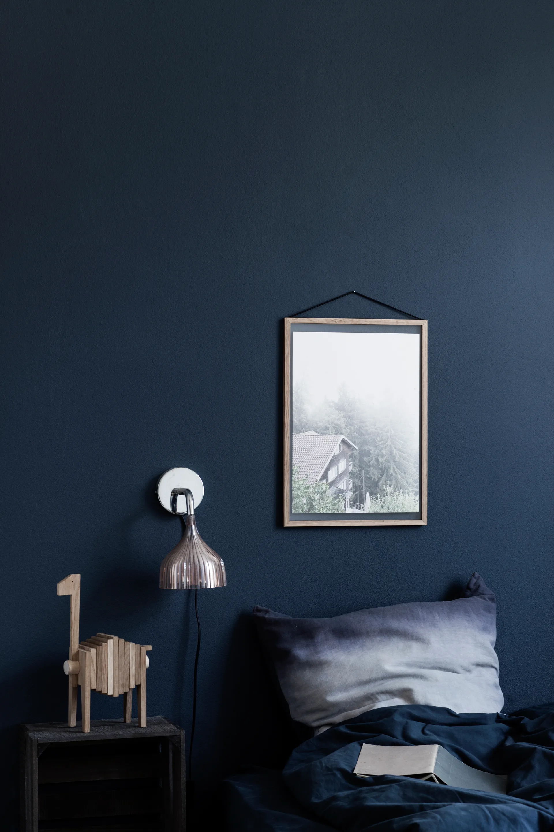 Moebe eikenhouten lijst 40x50 cm, Transparent, Wood, Black MOEBE