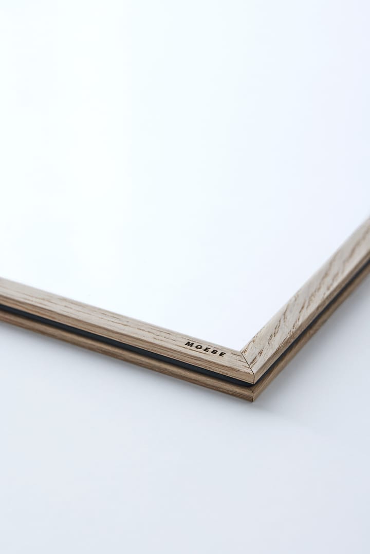 Moebe eikenhouten lijst 50x70 cm, Transparent, Wood, Black MOEBE