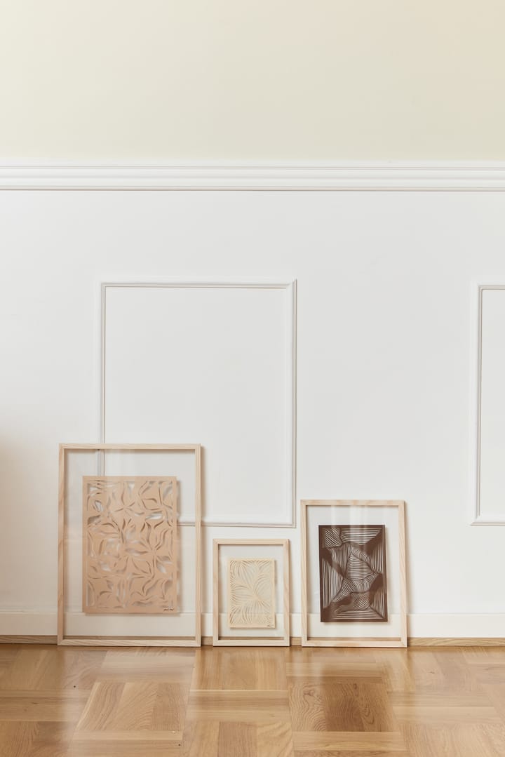Moebe essenhouten lijst A3 31,9x44,1 cm, Transparent, Wood, Black MOEBE