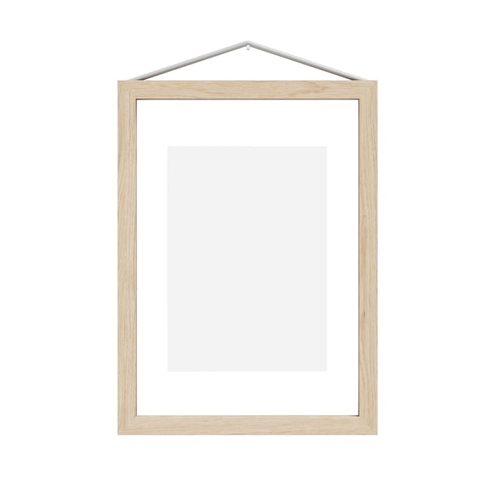 Moebe essenhouten lijst A5 16,8x23,2 cm - Transparent, Wood, Black - MOEBE