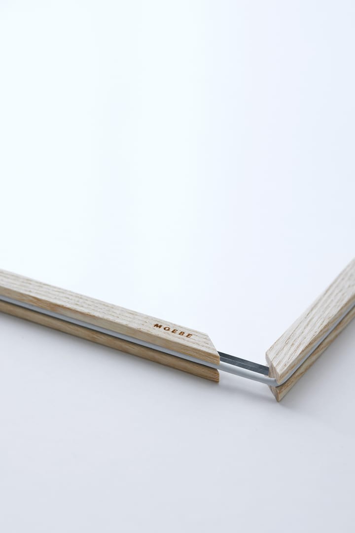 Moebe essenhouten lijst A5 16,8x23,2 cm, Transparent, Wood, Black MOEBE