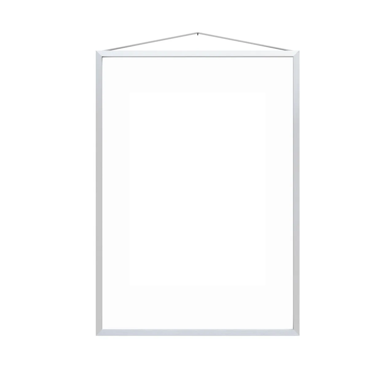 Moebe Frame A2 Brushed aluminium | Scandinavisch Interieur | Lijsten & kaders | Zilverkleurig