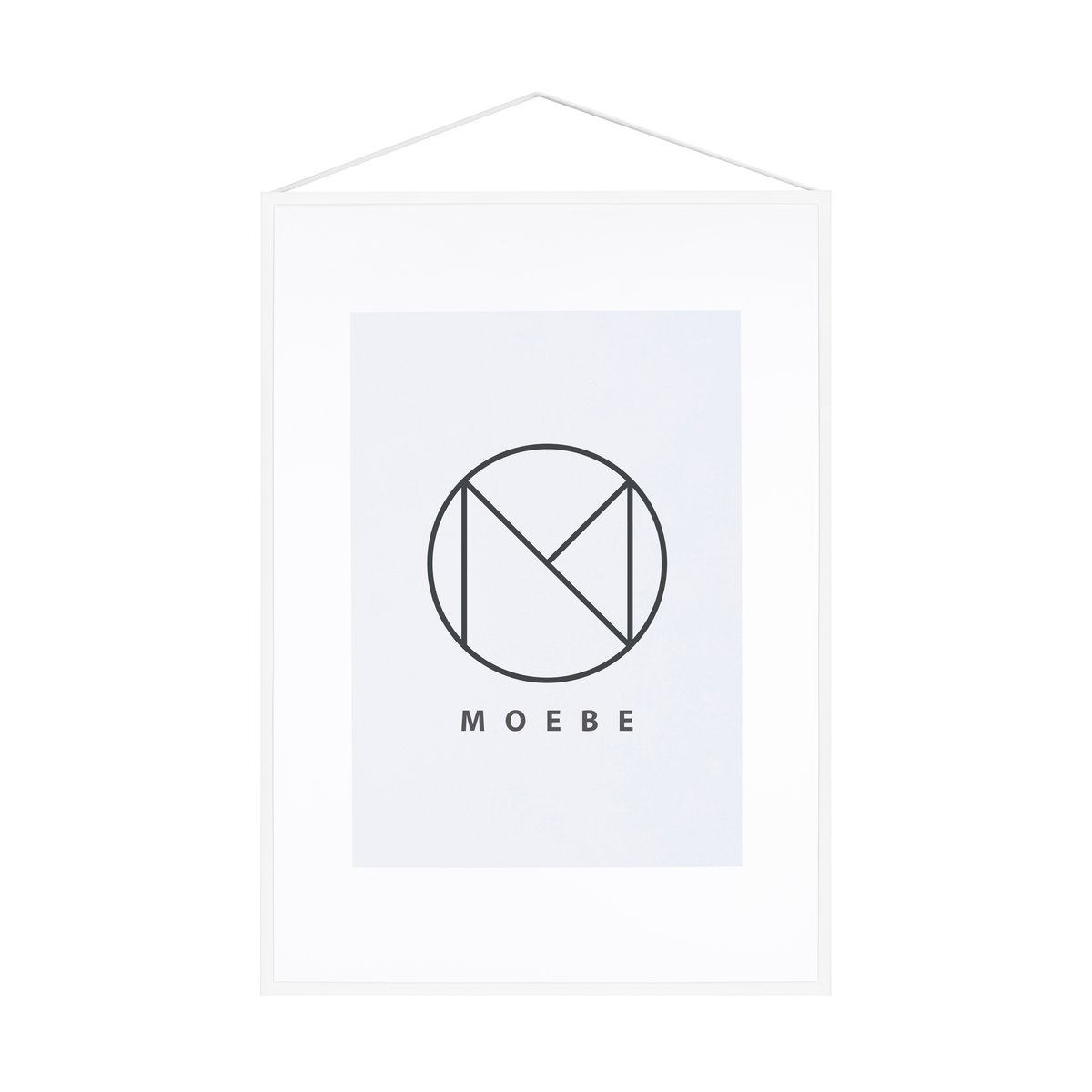 Moebe Frame A2 Wit | Scandinavisch Interieur | Lijsten & kaders | Wit