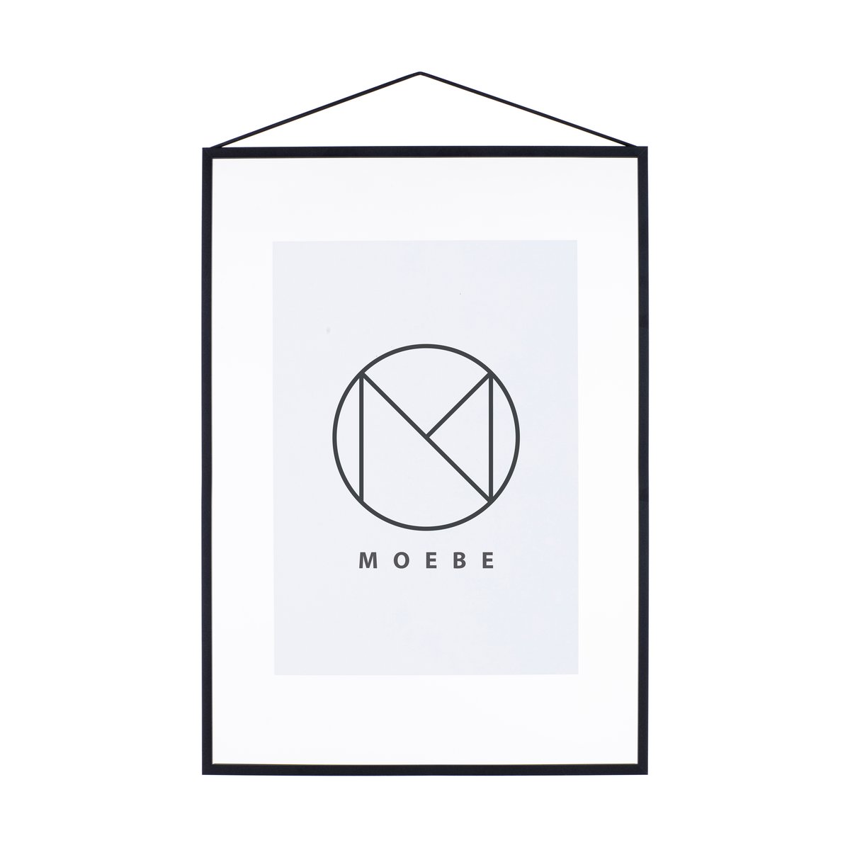 Moebe Frame A2 Zwart | Scandinavisch Interieur | Lijsten & kaders | Zwart