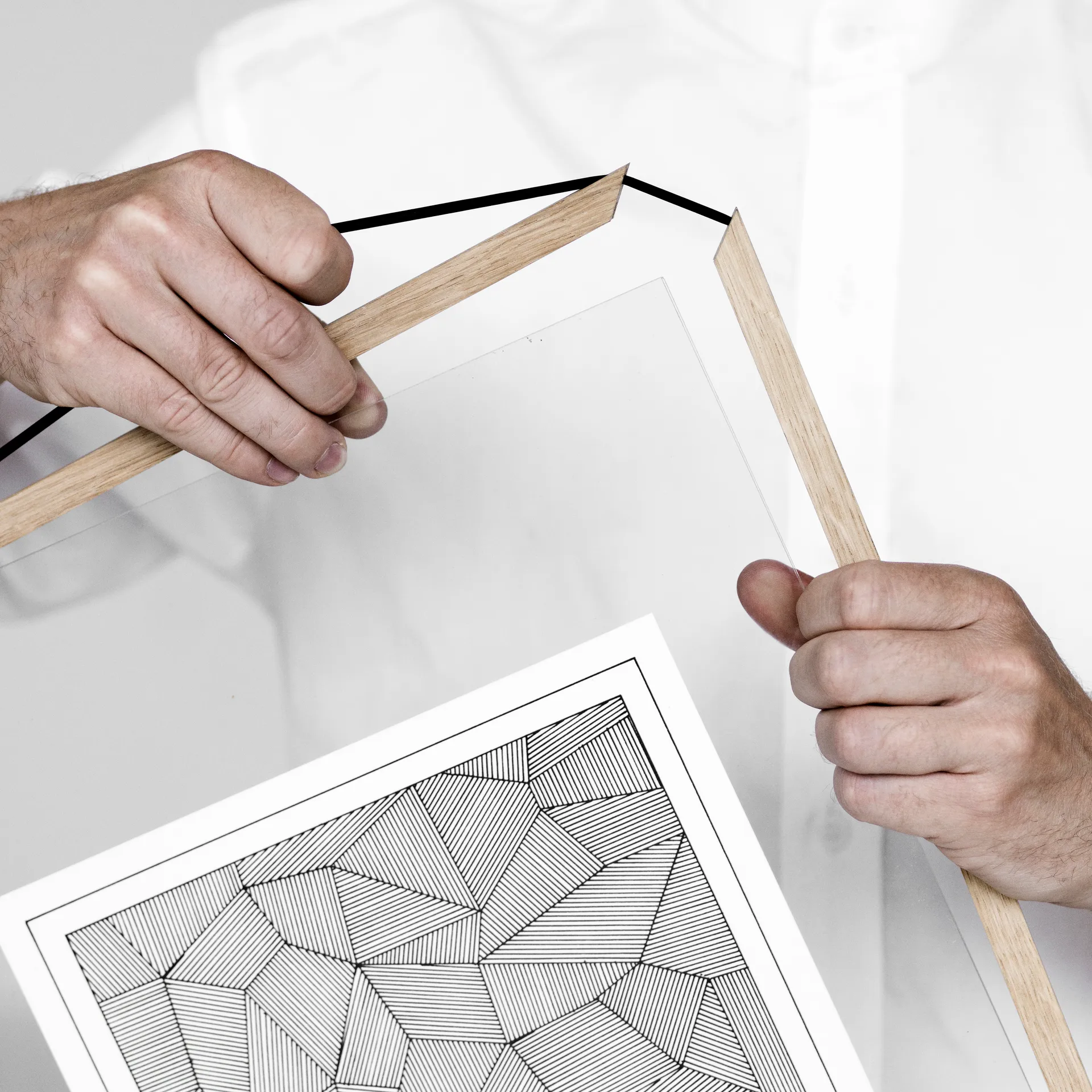 Moebe Frame A3 31,7x44 cm, Eikenhout MOEBE