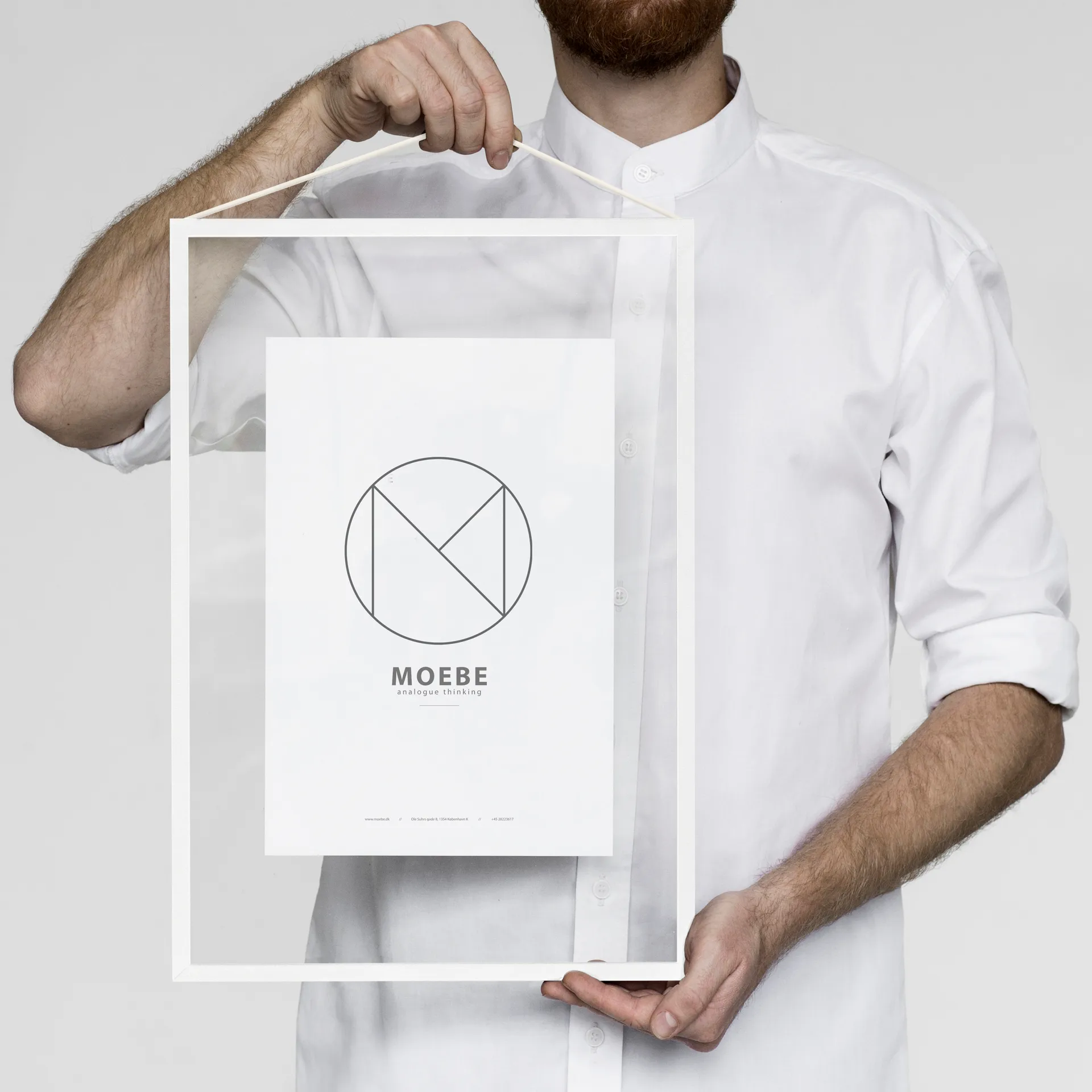 Moebe Frame A3 31,7x44 cm, Wit MOEBE