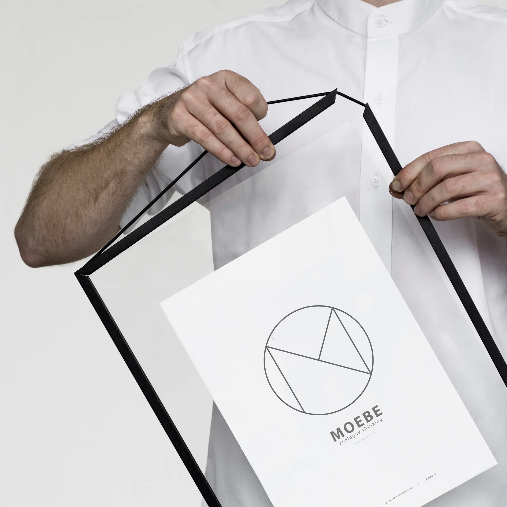 Moebe Frame A3 31,7x44 cm, Zwart MOEBE