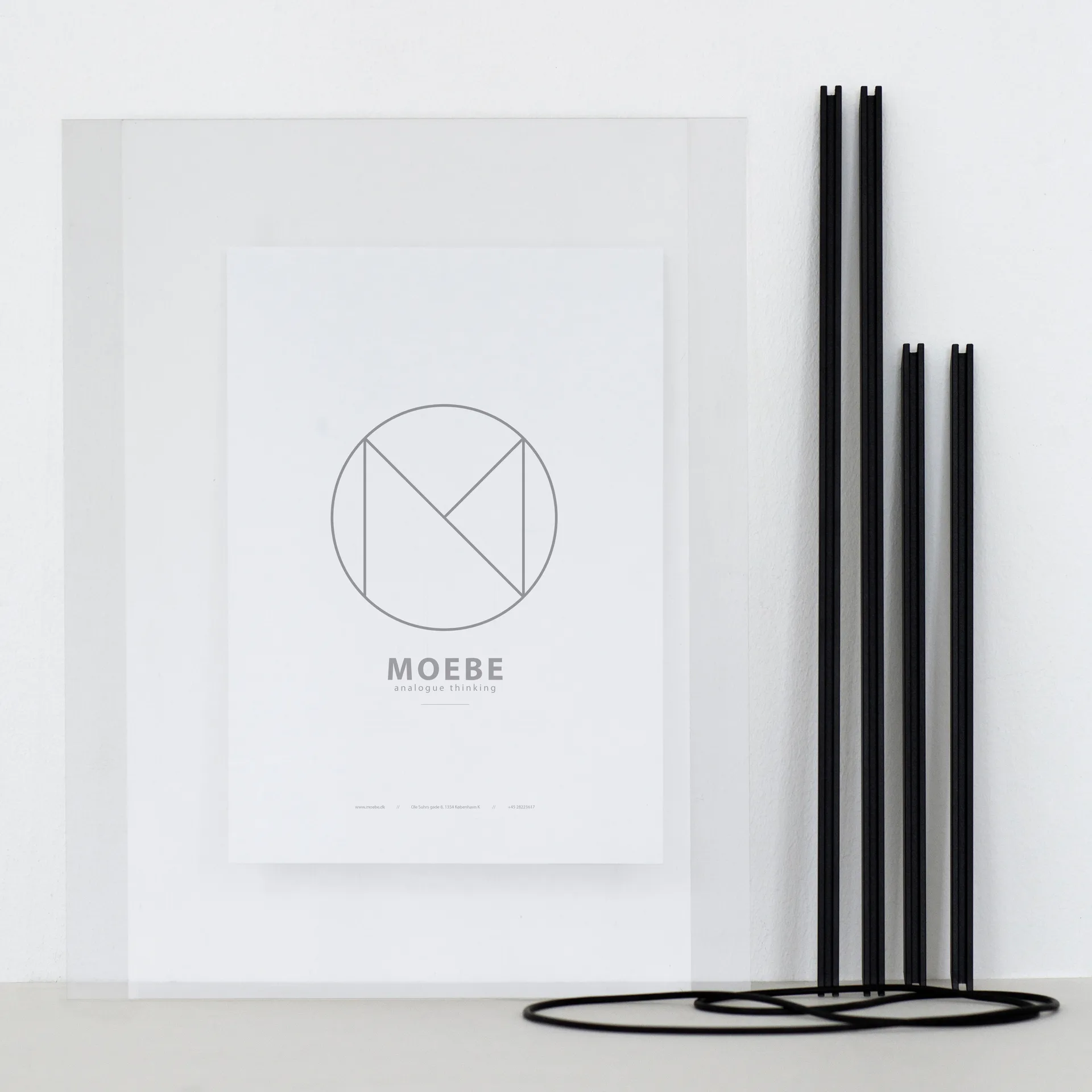 Moebe Frame A3 31,7x44 cm, Zwart MOEBE
