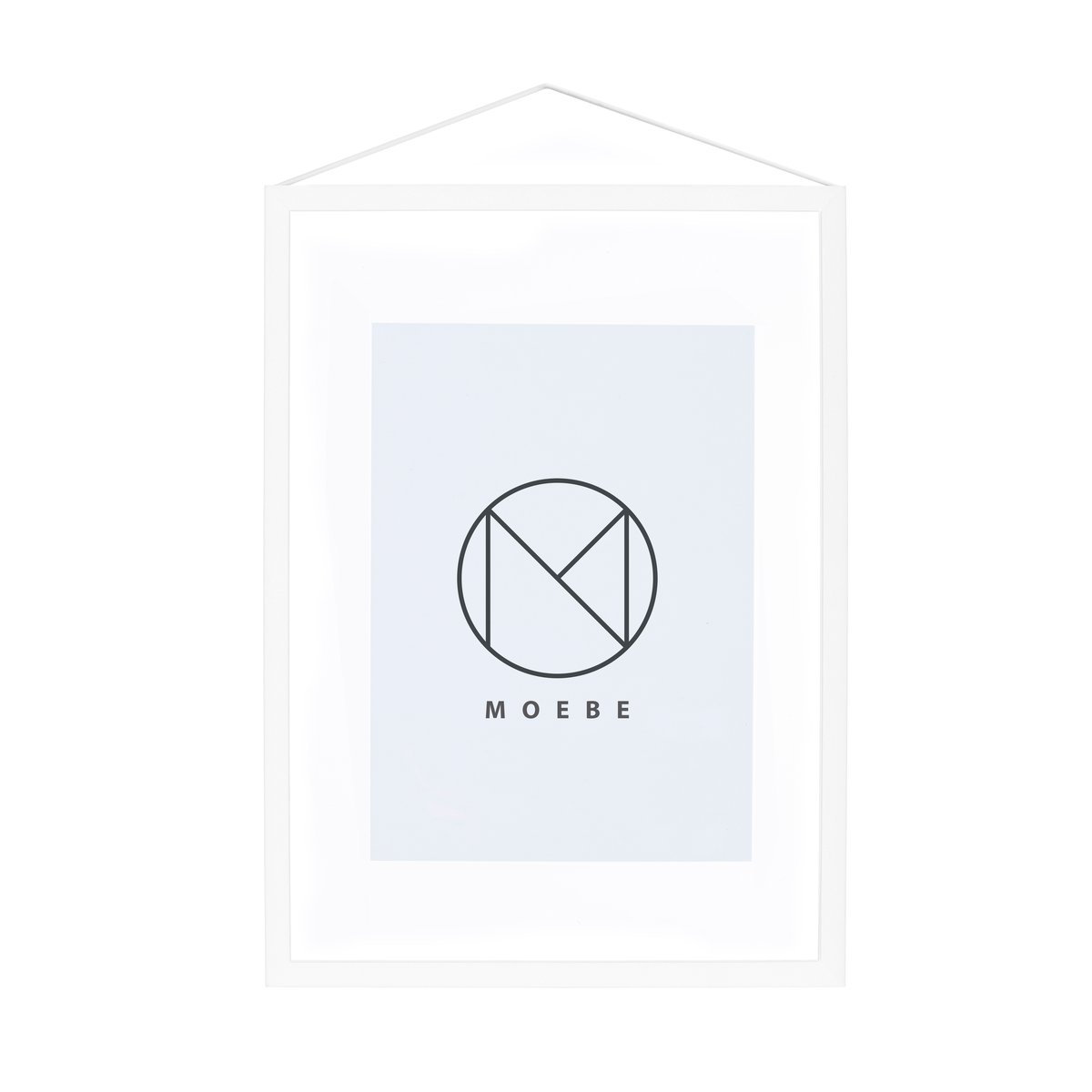Moebe Frame A4 23x31,7 cm Wit | Scandinavisch Interieur | Lijsten & kaders | Wit