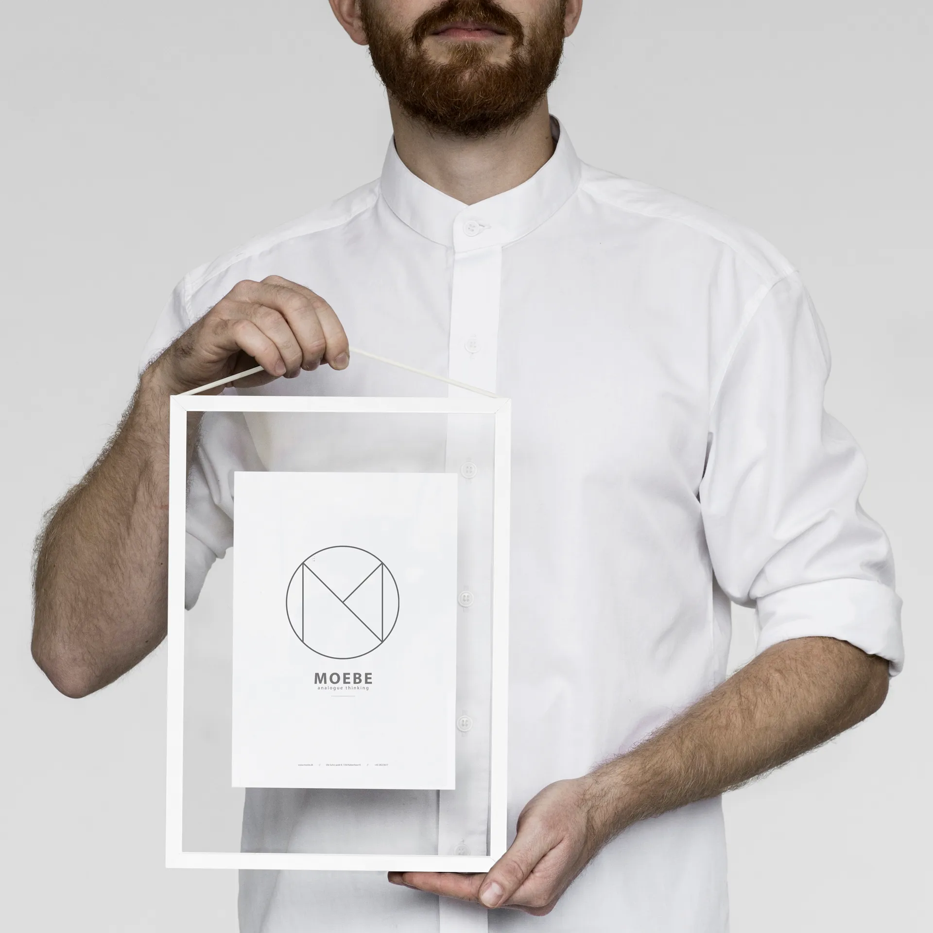 Moebe Frame A4 23x31,7 cm, Wit MOEBE