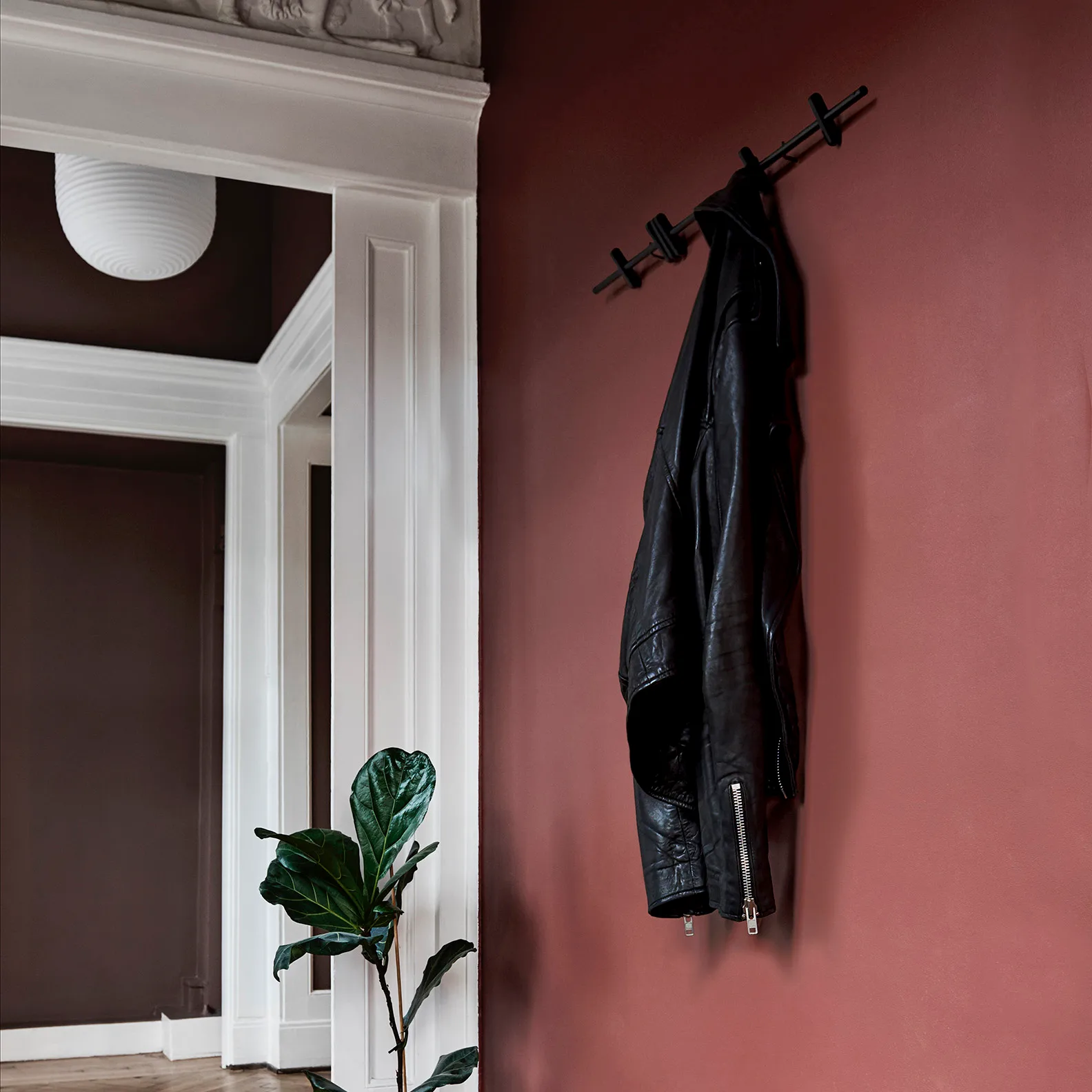 Moebe kledinghanger large, Zwart MOEBE