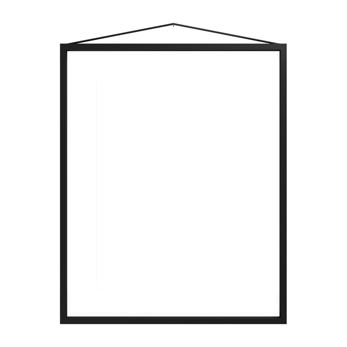 Moebe lijst 40x50 cm Transparent, Black | Scandinavisch Interieur | Lijsten & kaders | Zwart
