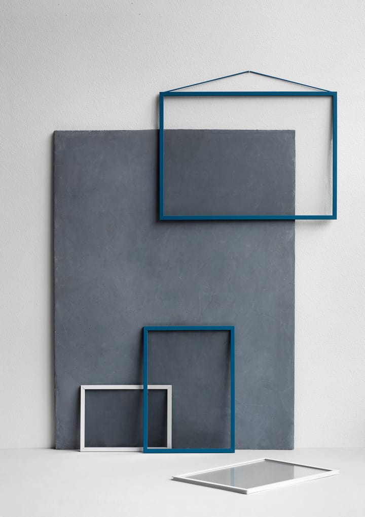 Moebe lijst A4 22,6x31,3 cm, Transparent, Blue MOEBE
