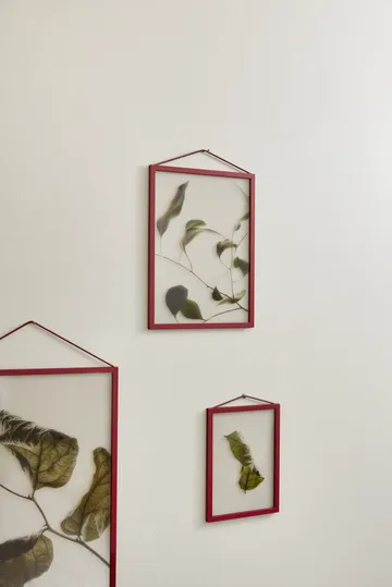 Moebe lijst A4 22,6x31,3 cm - Transparent, Red - MOEBE