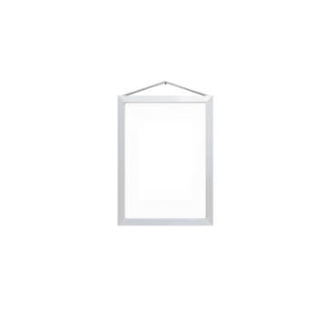 Moebe lijst A5 16,5x22,7 cm - Brushed aluminium - MOEBE