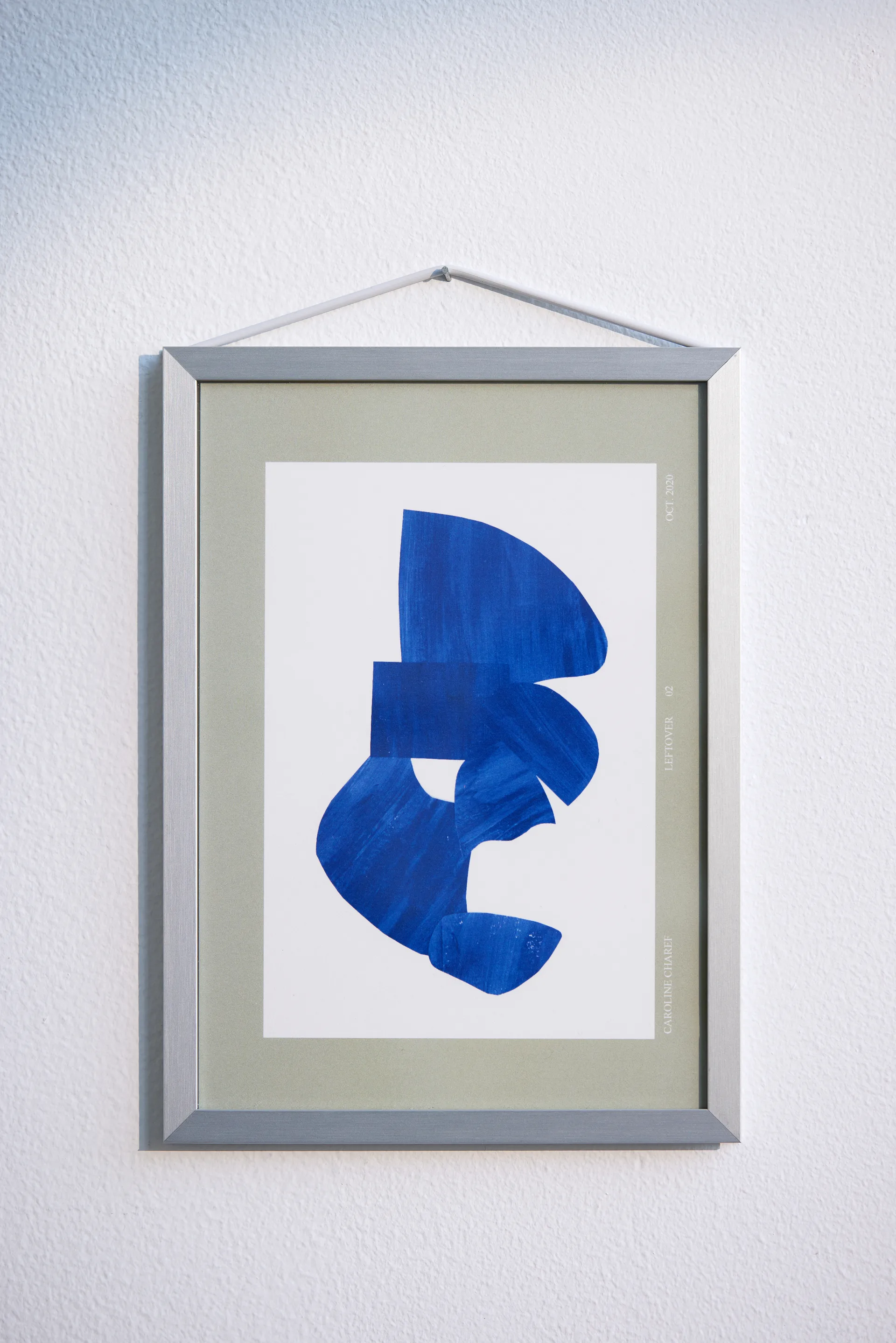 Moebe lijst A5 16,5x22,7 cm, Brushed aluminium MOEBE