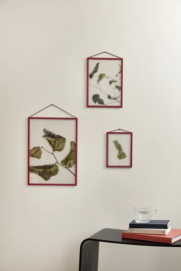 Moebe lijst A5 16,5x22,7 cm - Transparent, Red - MOEBE