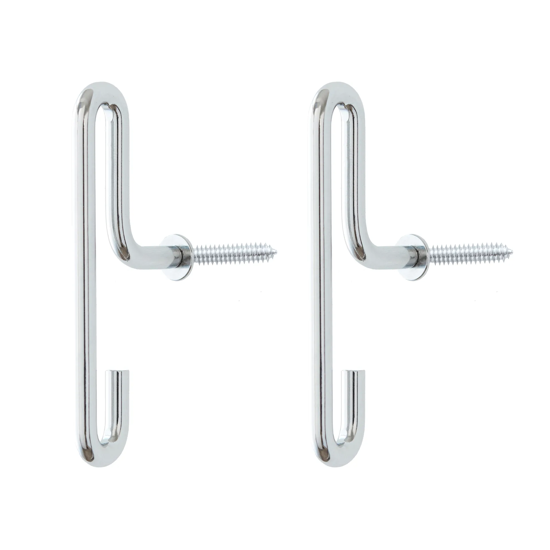 Moebe muurhaak small 2-pack, Stainless steel MOEBE