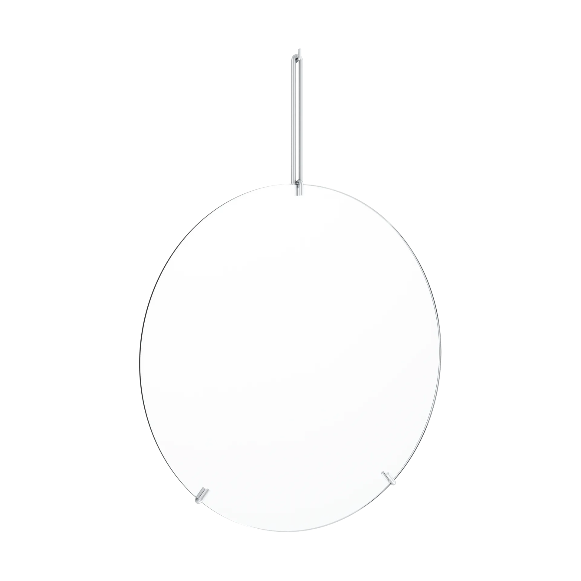 Moebe muurspiegel Ø50 cm, Stainless steel MOEBE