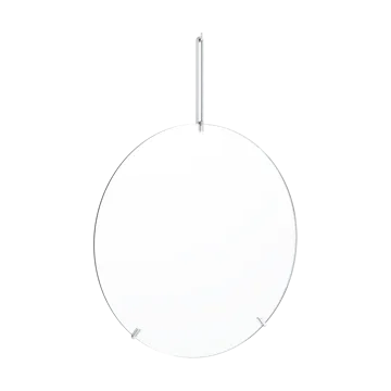 Moebe muurspiegel Ø50 cm - Stainless steel - MOEBE