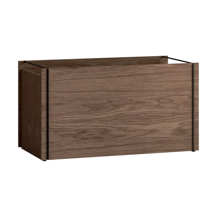 Moebe opbergdoos - Smoked oak-black - MOEBE