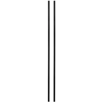 Moebe plankpoten 115 cm 2-pack - Black - MOEBE