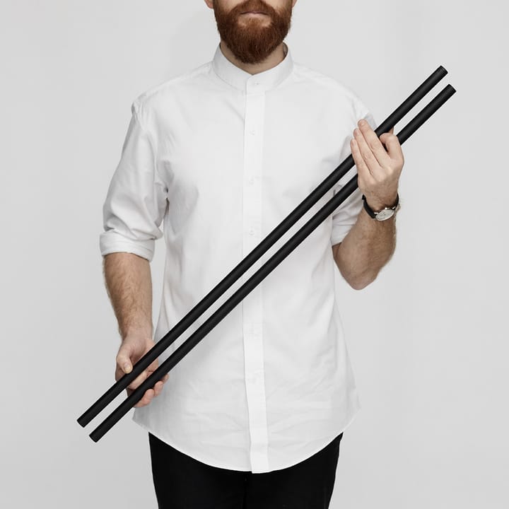 Moebe plankpoten 85 cm 2-pack, Black MOEBE