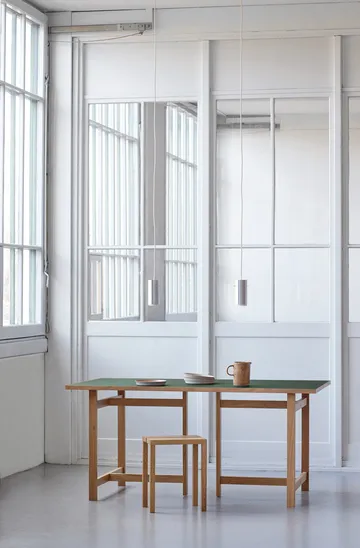 Moebe rechthoekige eettafel - Green, 160x90 cm - MOEBE