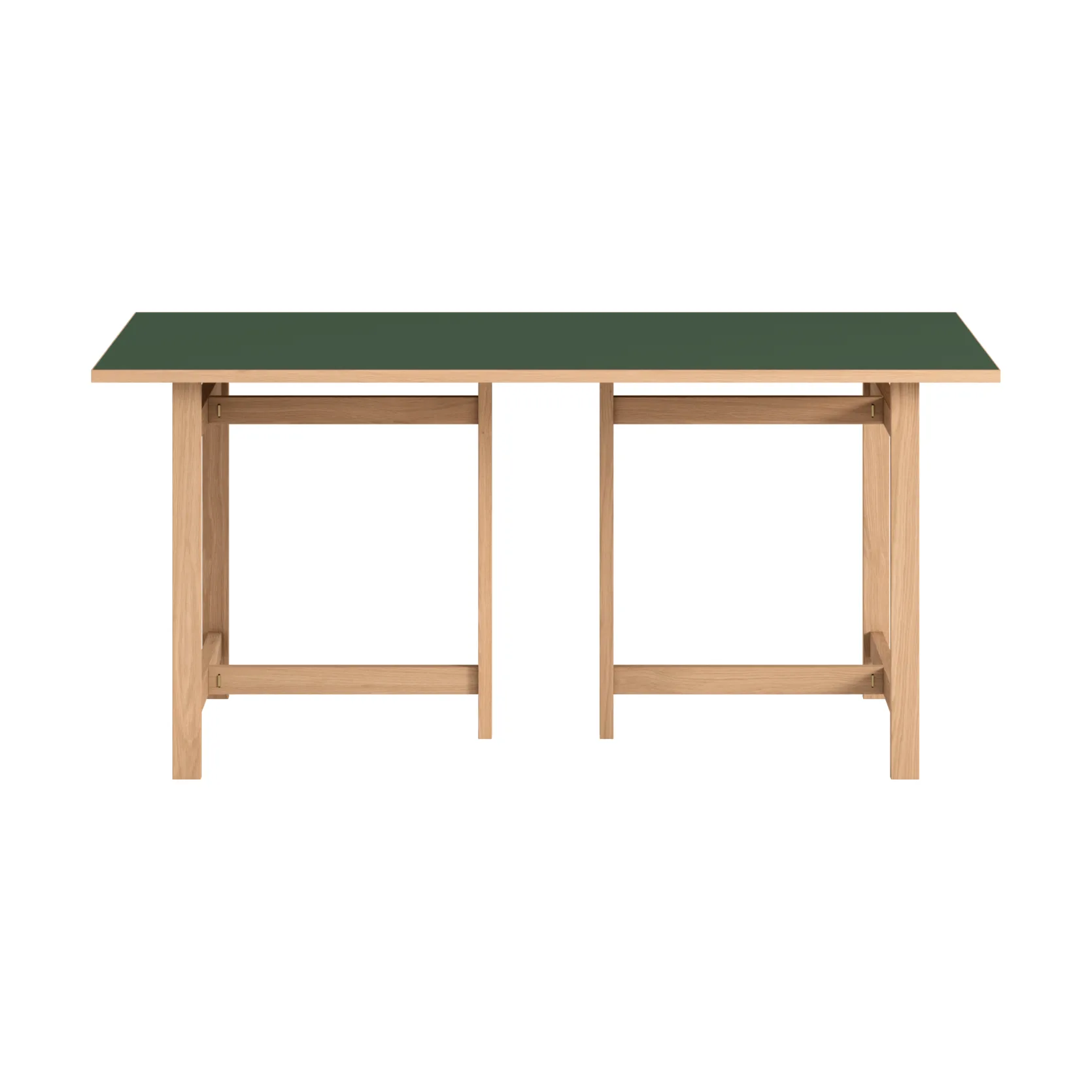 Moebe rechthoekige eettafel, Green, 220x90 cm MOEBE
