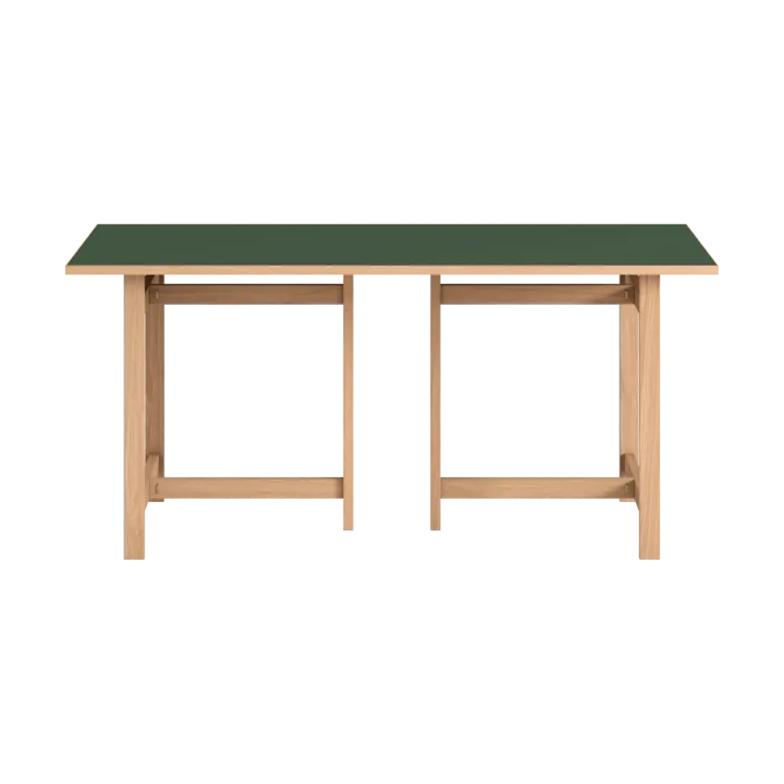 Moebe rechthoekige eettafel - Green, 220x90 cm - MOEBE