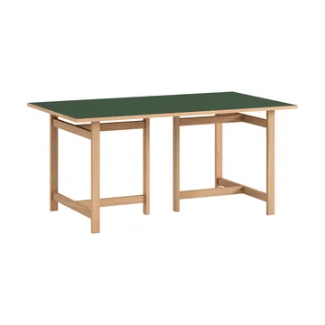 Moebe rechthoekige eettafel - Green, 220x90 cm - MOEBE