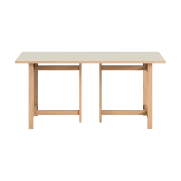 Moebe rechthoekige eettafel - Light grey, 160x90 cm - MOEBE