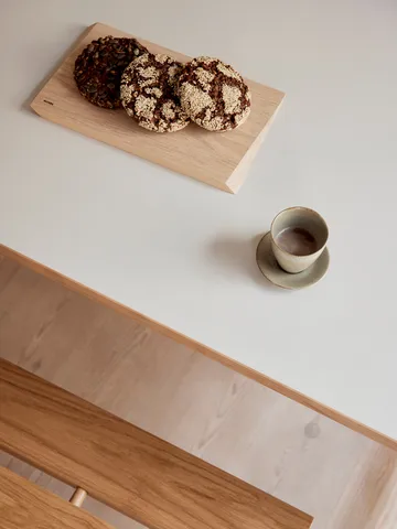 Moebe rechthoekige eettafel - Light grey, 160x90 cm - MOEBE