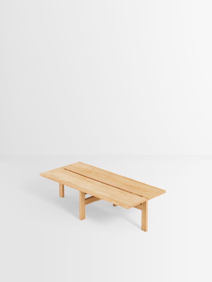 Moebe rectangular coffee table salontafel large, Eikenhout MOEBE