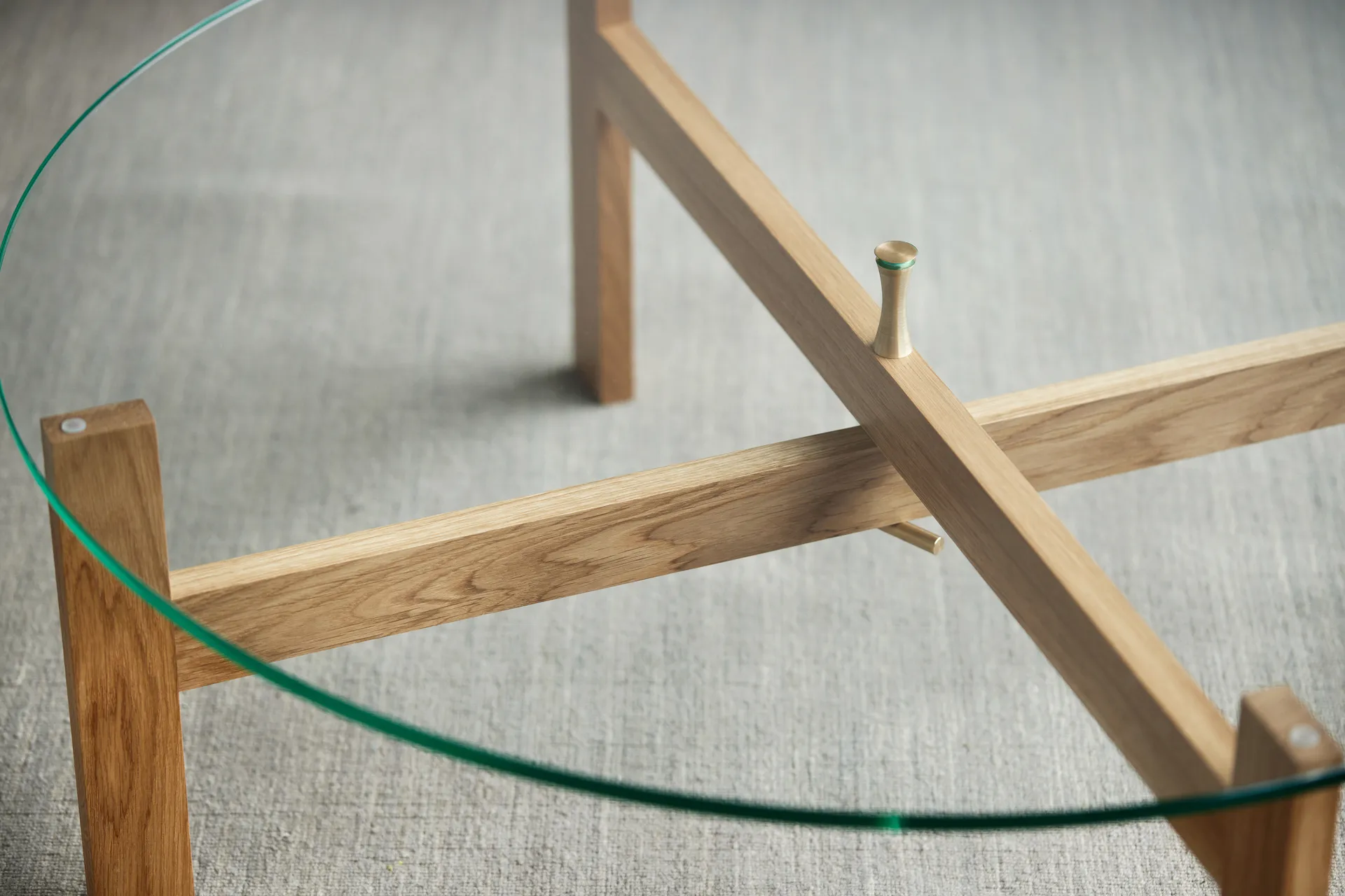 Moebe Ronde salontafel Ø88 cm, Ek MOEBE