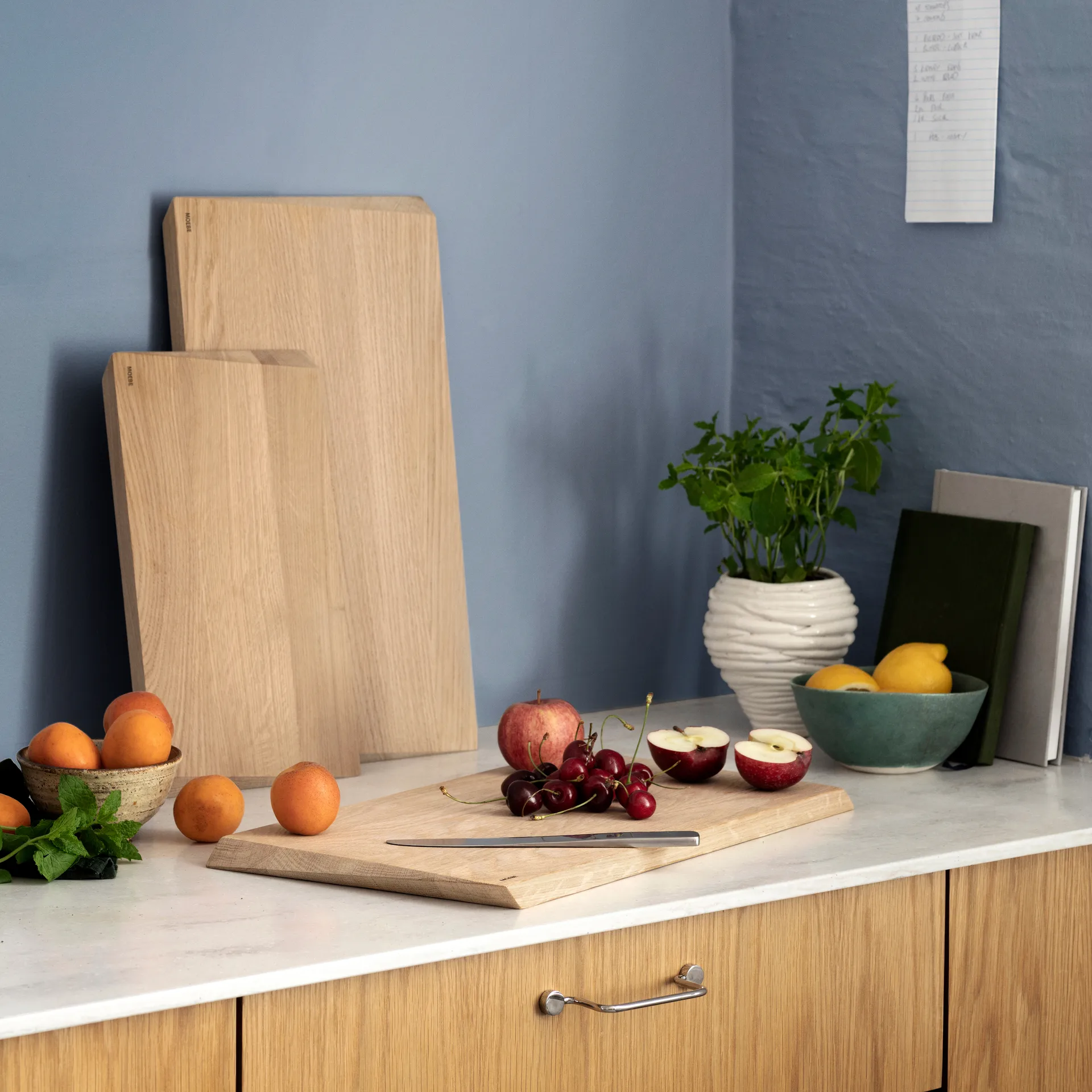 Moebe snijplank groot 24,7x44 cm, Beige MOEBE