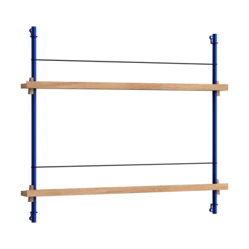 Moebe tijdschriftstandaard - Oak-blue - MOEBE