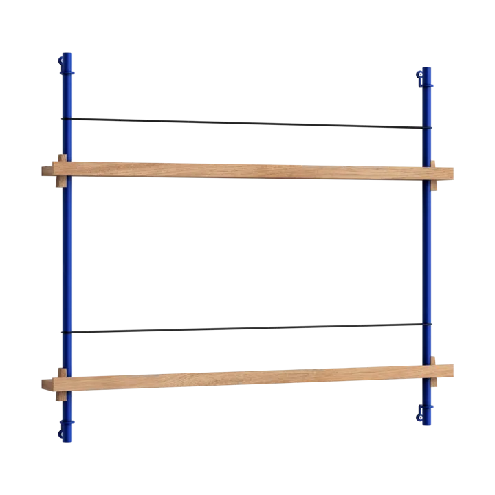 Moebe tijdschriftstandaard - Oak-blue - MOEBE