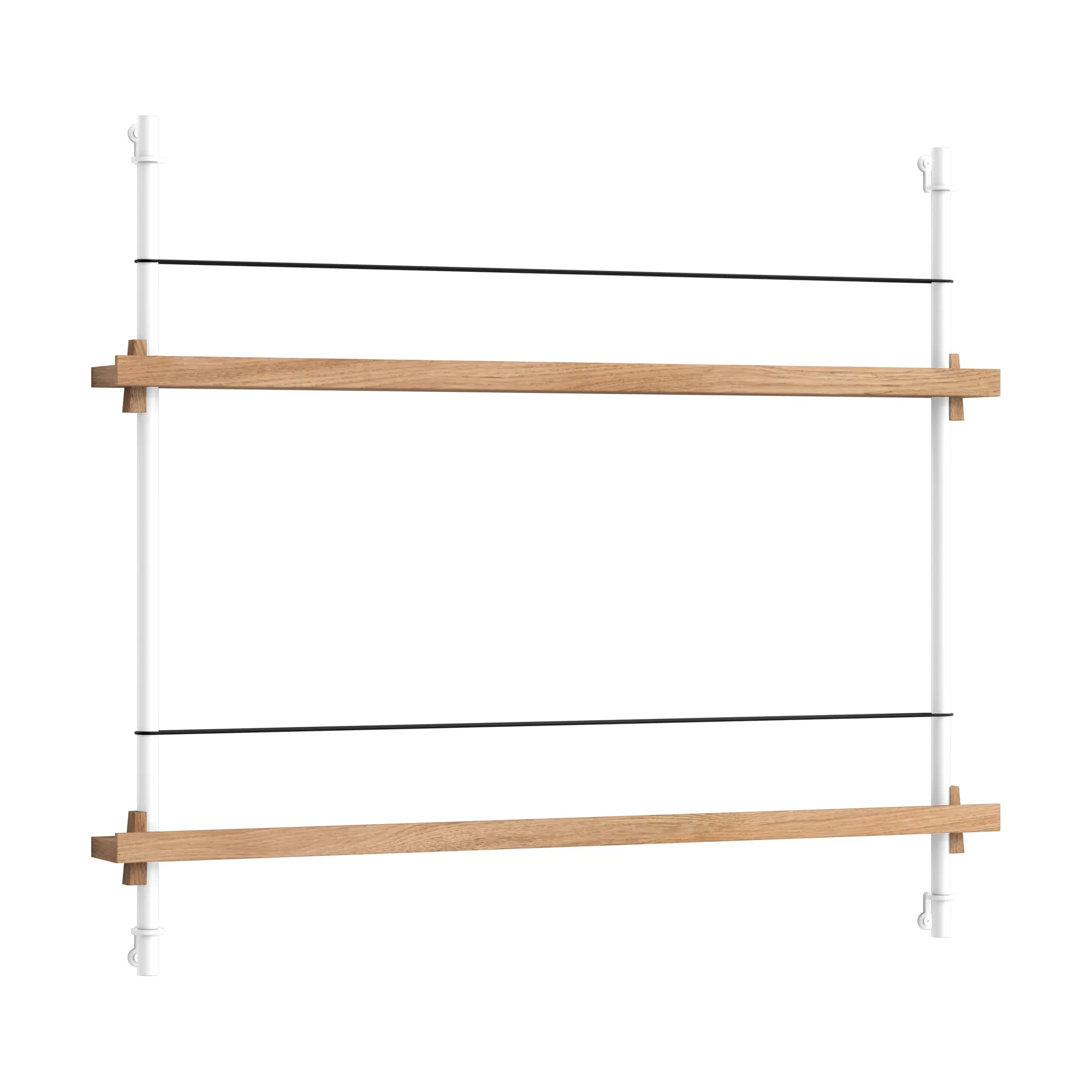 Moebe tijdschriftstandaard, Oak-white MOEBE