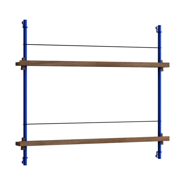 Moebe tijdschriftstandaard - Smoked oak-blue - MOEBE