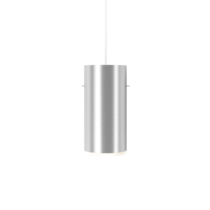 Moebe Tube hanglamp large Ø14 cm - Geborsteld aluminium - MOEBE