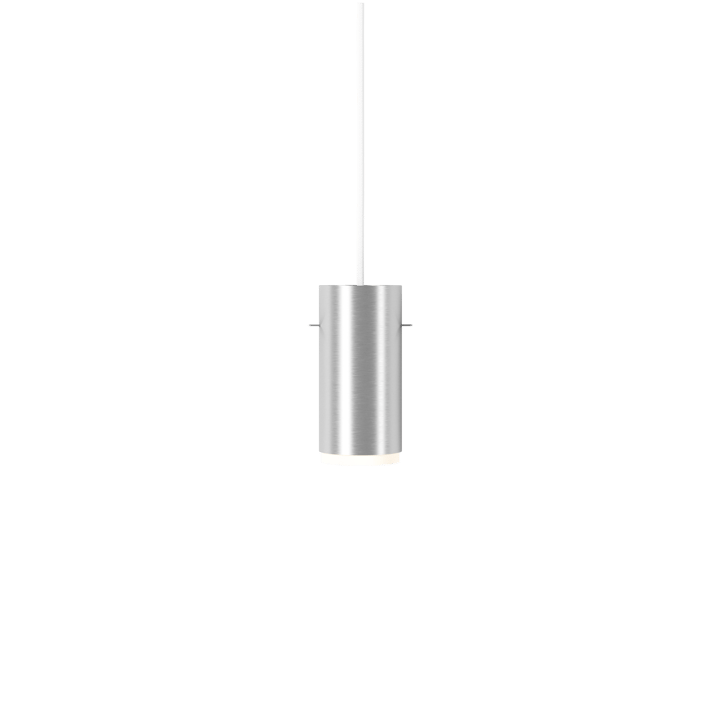 Moebe Tube hanglamp small Ø8 cm - Geborsteld aluminium - MOEBE
