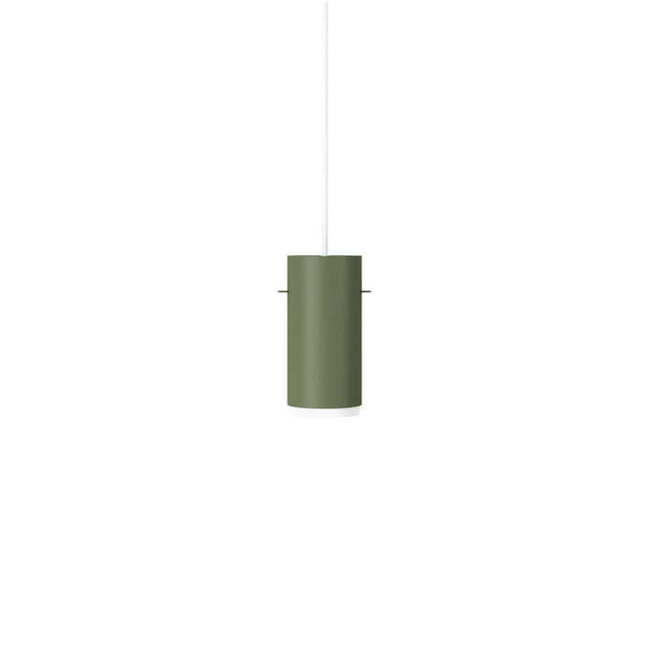 Moebe Tube hanglamp small Ø8 cm - Pine green - MOEBE