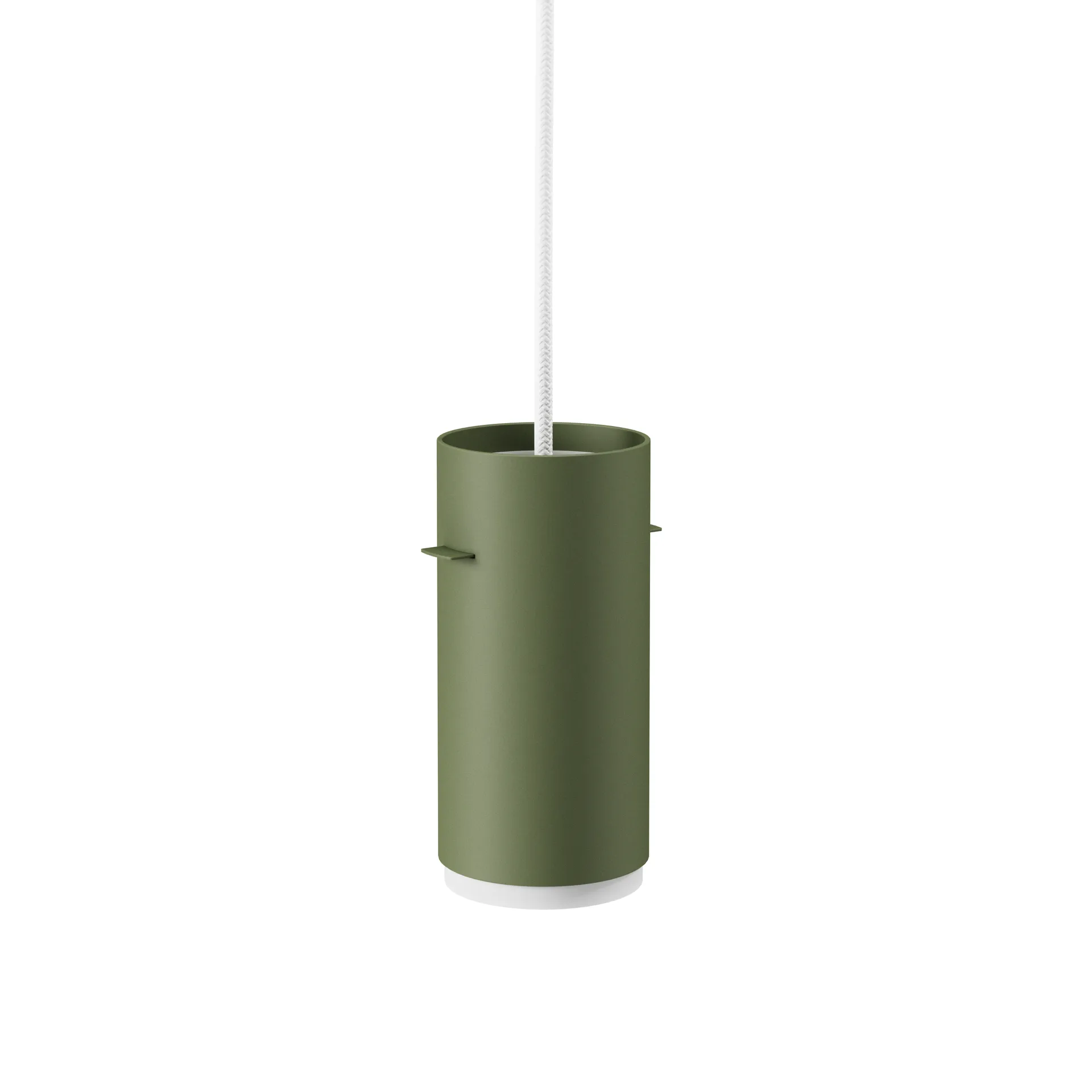 Moebe Tube hanglamp small Ø8 cm, Pine green MOEBE