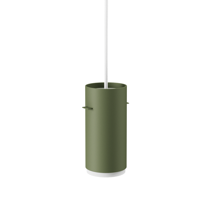 Moebe Tube hanglamp small Ø8 cm, Pine green MOEBE