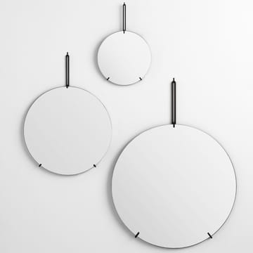 Moebe Wall mirror Ø 30 cm - Zwart - MOEBE