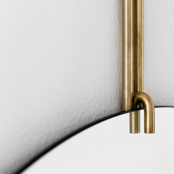 Moebe wall mirror Ø 70 cm, Messing MOEBE